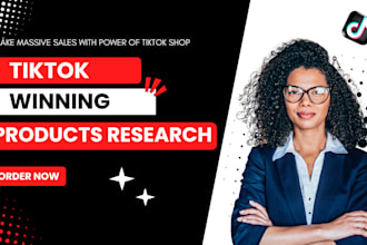 find tiktok winning products research for tiktok shop shopify dropshipping store