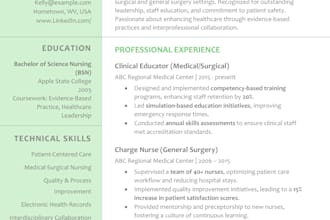 create a professional healthcare resume and cover letter to land your dream job