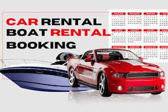 do car rental, apointment, booking website