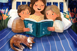 illustrate children book illustration, children book illustration