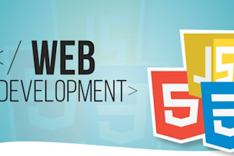 create a professional, responsive website using HTML, CSS, and javascript