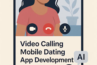 make video calling mobile dating app development, personal assistant ai platform