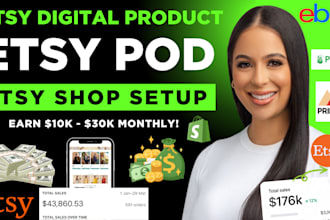 setup etsy digital product, etsy seo listing for etsy shop, etsy print on demand