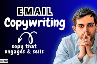 copywrite sales copy, websites and emails for you