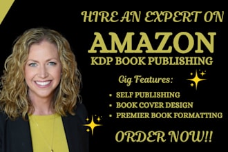 do KDP book formatting, edit ebooks for amazon KDP or kindle direct publishing