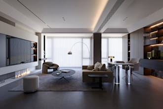 redesign 3d luxury mansion, apartment rendering, renovate dining, master bedroom