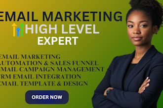 set up gohighlevel email marketing and ghl sales funnel automation and website