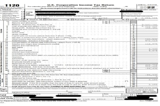do filing of corporate tax return 1120