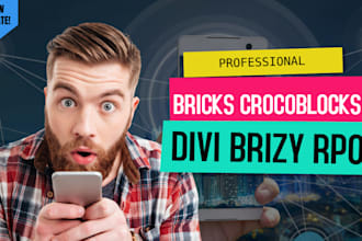 create bricks builder brizy pro crocoblocks divi business wordpress website