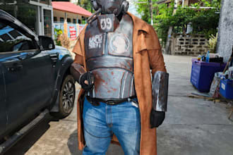 create armor for cosplay or larp