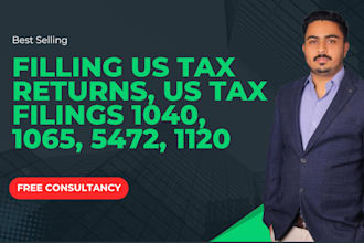 file us tax returns, us tax filings 1040, 1065, 5472, 1120