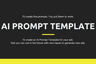create an ai prompt template for your copy project