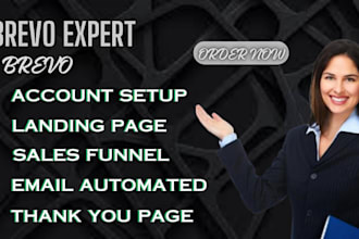 build samcart, syeteme io, convertkit, kajabi, brevo landing pages funnel expert