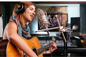 create and record a custom song in a singer songwriter or country style