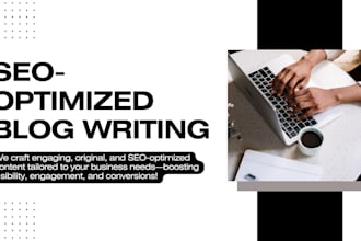 write SEO optimized ia blog articles for your website