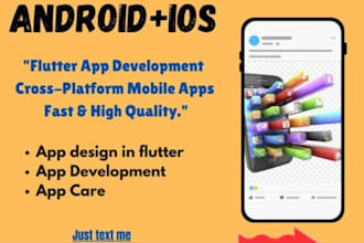 build mobile app development ios app development flutter developer app creation
