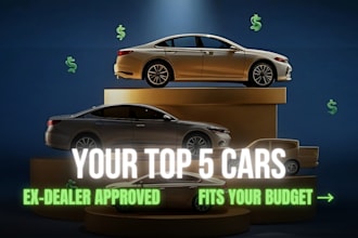 rank the top 5 used cars in your budget