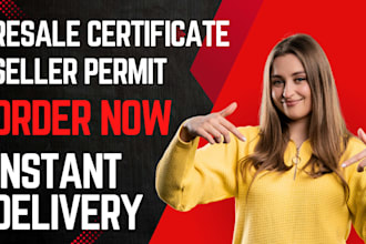 make california resale certificate or seller permit