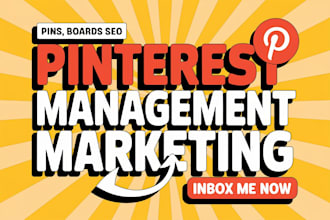 do pinterest marketing, SEO and ads to increase website traffic and sales