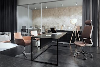 renovate 3d office interior, render commercial office, lobby, workspace design