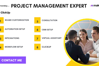 set up workflow integrate and automate your monday com clickup monday crm asana