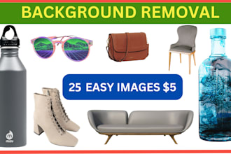 do background removal, clipping path service in photoshop