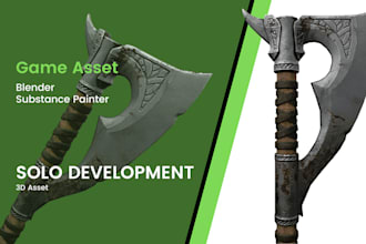 create stunning 3d game assets for your project