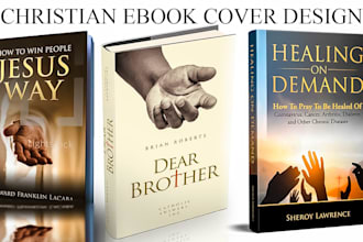 create your christian book cover design