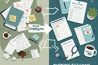 design your nursing school survival blueprint schedules checklists notes