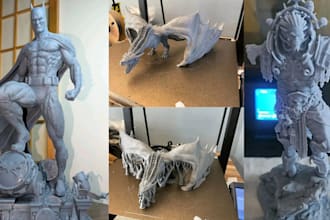 3d print anything you need, small or large, sla or fdm  miniatures warhammer 40k