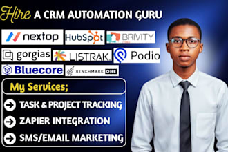do nextop hubspot automation gorgias listrak brivity bluecore benchmarkone podio