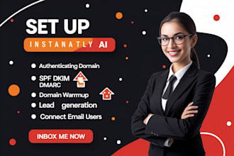 setup instantly ai email campaigns for cold email outreach and dns record
