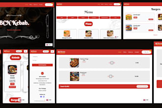 create restaurant website and app