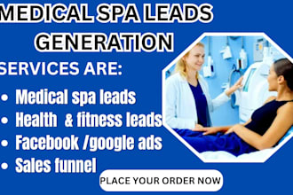 medical spa med spa leads aesthetic spa facebook ads google ads video ads