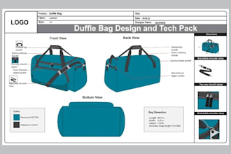 make tech packs and design for bags handbag totebag dufflebag backpack purse