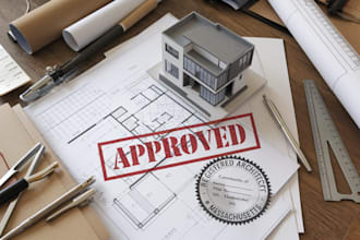 do architect stamp, structural stamp, license permit for texas and california