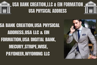 create USA business bank account for usa non usa residents usa physical address