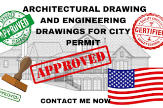 stamp, architectural drawing, structural drawings, house plans for city permit