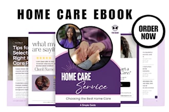 medicare healthcare logo design home care ebook home care leads