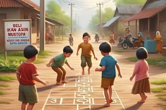 illustrate edit and draw captivating children book illustration line art draw