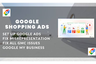 set up and manage google shopping ads display campaign fix gmc issues