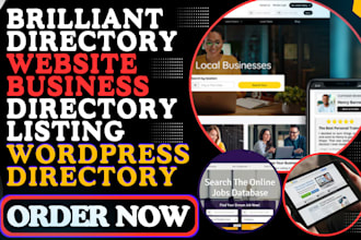 build brilliant directory website business directory listing wordpress directory