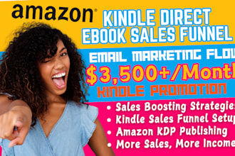do amazon kdp book publishing, book promotion sales funnel, ebook promotion