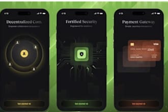 develop web3 blockchain applications, dapps, smart contracts, and crypto wallet