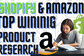 top winining product research for shopify dropshipping, shopify product listing