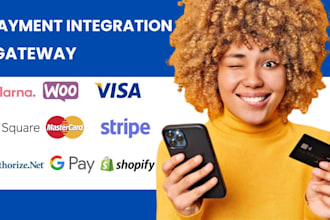 integrate stripe, paypal, klarna or any payment gateway in wordpress and shopify