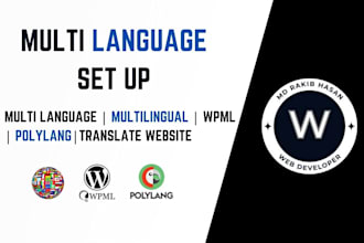 add multi language or multilingual functionality to your wordpress website
