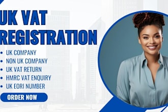 handle your UK vat registration for amazon, temu,ebay stores