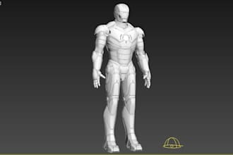 ready articulated model, 3d articulated figure, 3d bjd toy, 3d doll, 3d printing