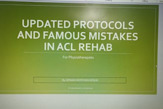 create your powerpoint, ebook specially for medical purposes